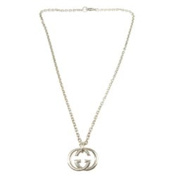 Gucci Interlocking Double G Silver 925 Necklace 0685GUCCI