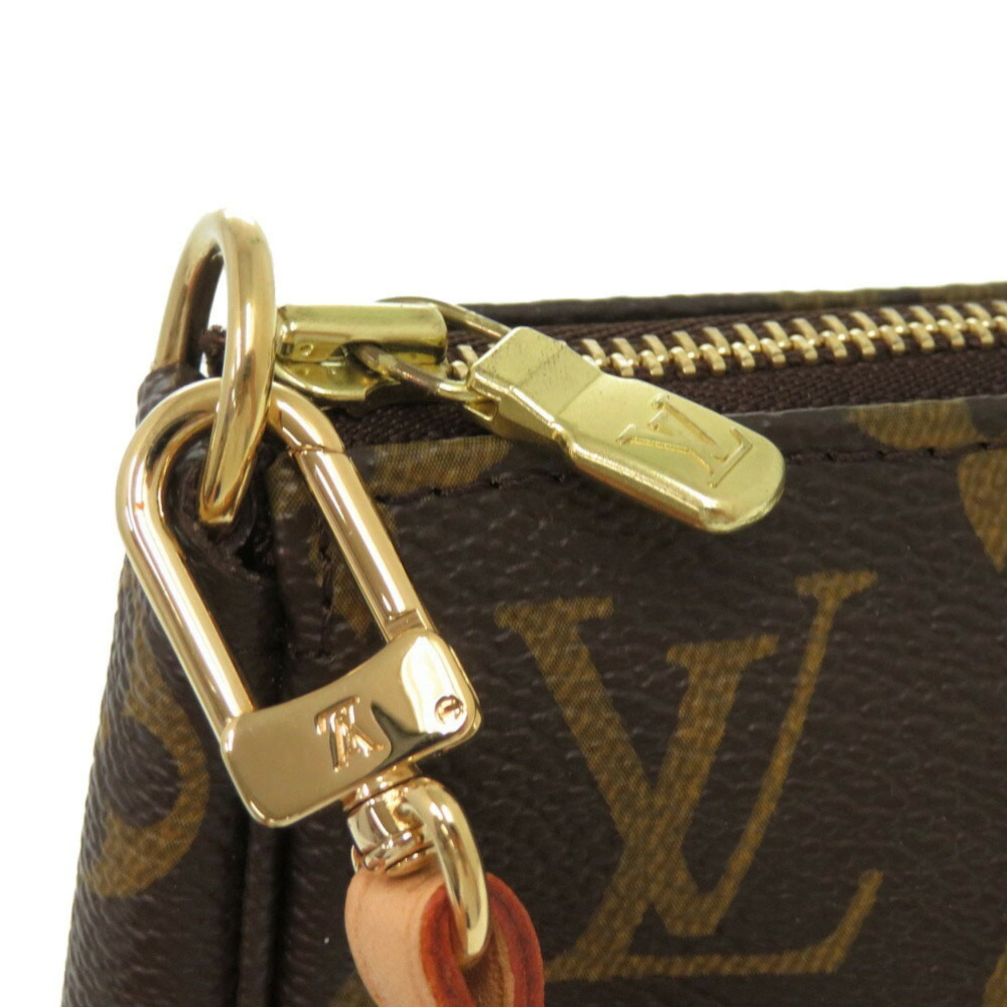 Louis Vuitton Pochette Accessory Monogram M51980 Pouch Handbag 1096 LOUIS VUITTON