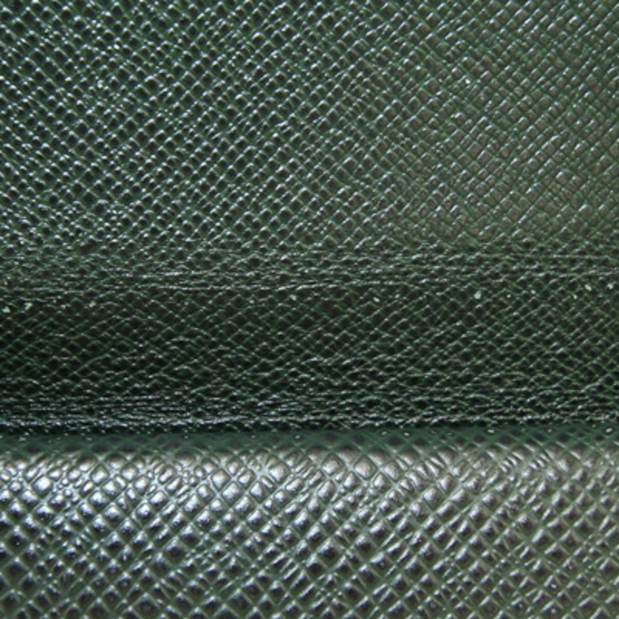 Louis Vuitton Coin Case Taiga Porto Monnaie Cubetto M30374 Episea Purse Wallet Green Men's LOUIS VUITTON