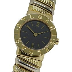 BVLGARI Women's Watch Tubogas M Size Quartz 750YG 750WG BB232T Bangle Combination Polished