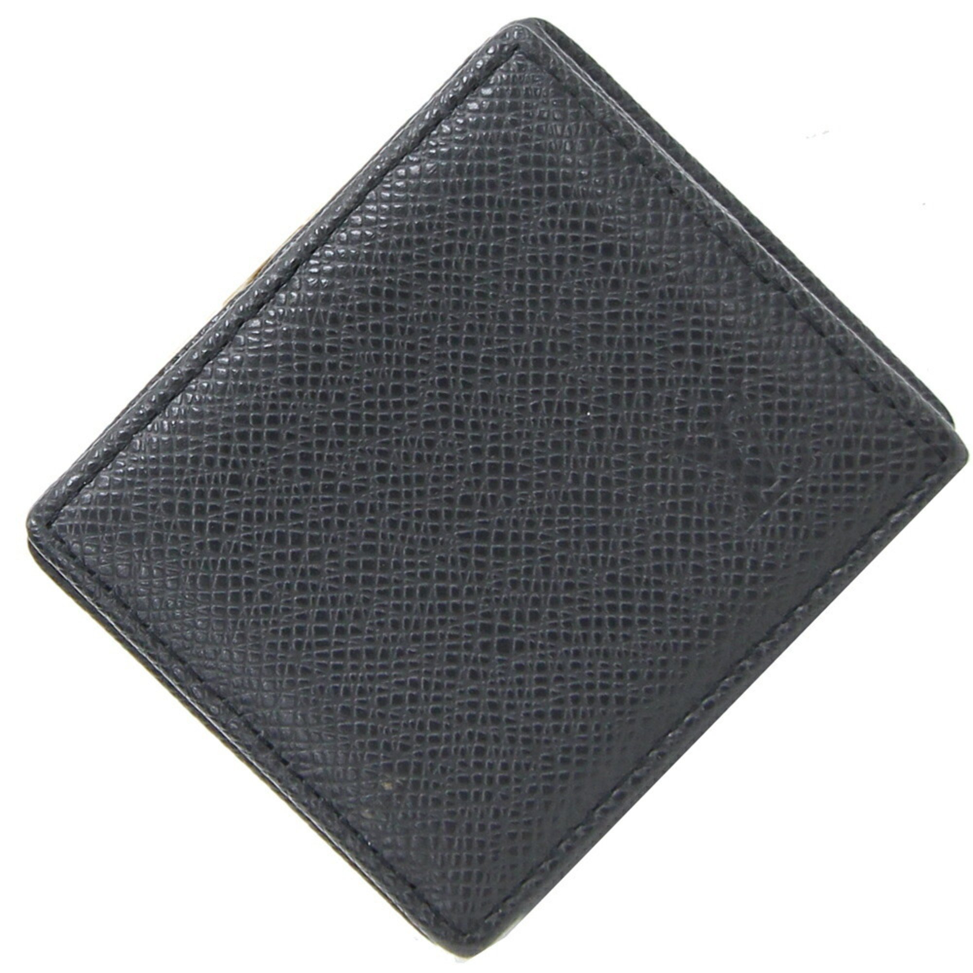 Louis Vuitton Coin Case Taiga Porte Monnaie Boite M30382 Ardoise Purse Wallet Men's LOUIS VUITTON