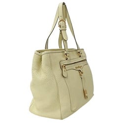 Salvatore Ferragamo Ferragamo Women's Tote Bag Gancini Leather White