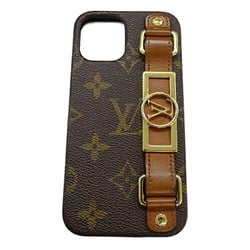 Louis Vuitton LOUIS VUITTON Smartphone Case Monogram Women's Men's iPhone Bumper Dauphine 12/12Pro M69782 BC3281