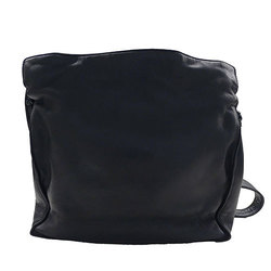 LOEWE Women's Shoulder Bag Anagram Leather Black