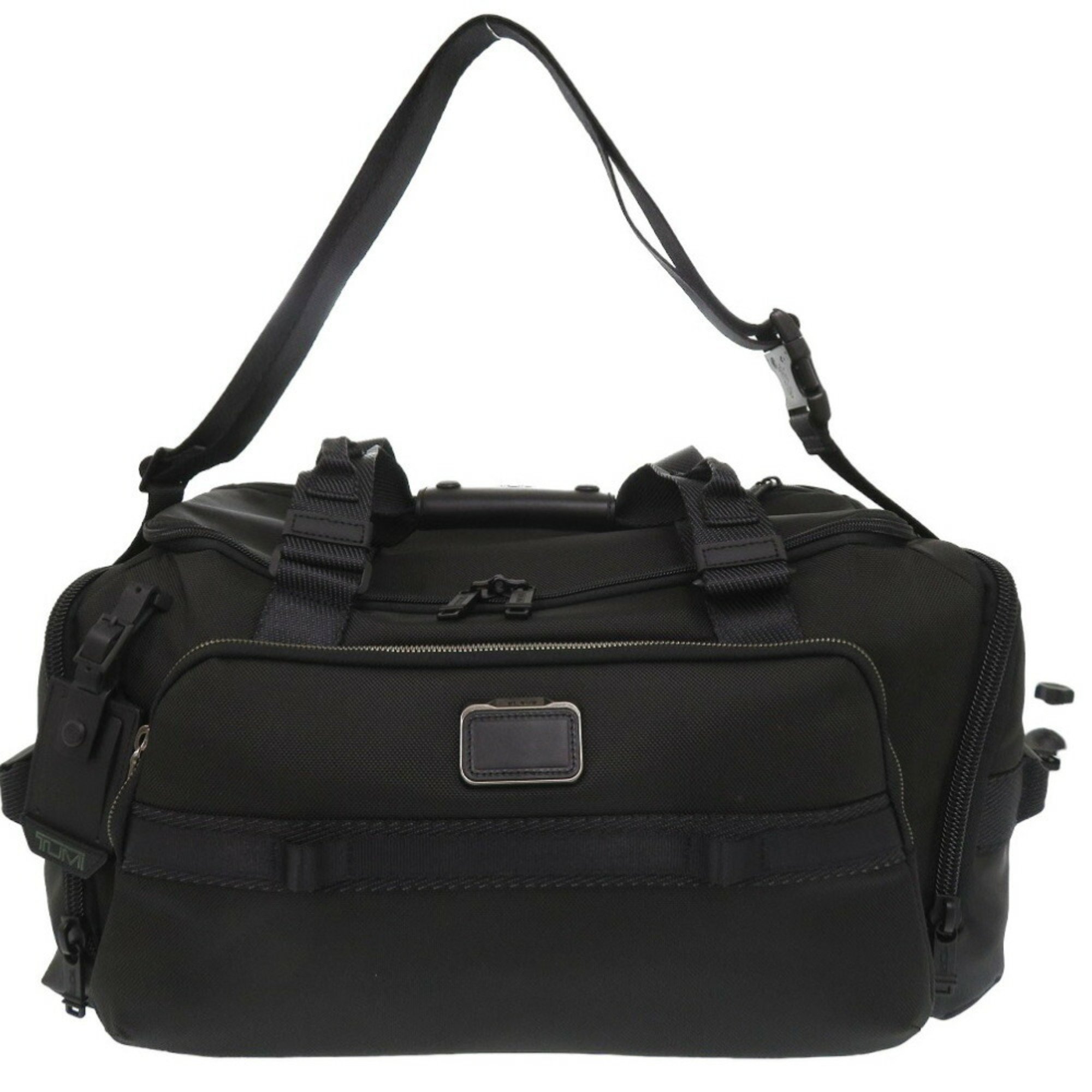 TUMI ALPHA BRAVO Mason Duffel Bag 142486 1041 Boston Nylon Black 0933TUMI