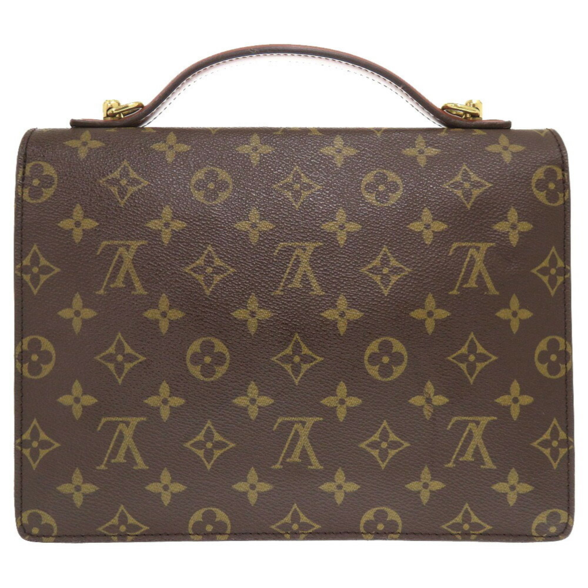 Louis Vuitton Monceau Monogram M51185 Handbag 0219 LOUIS VUITTON Men's