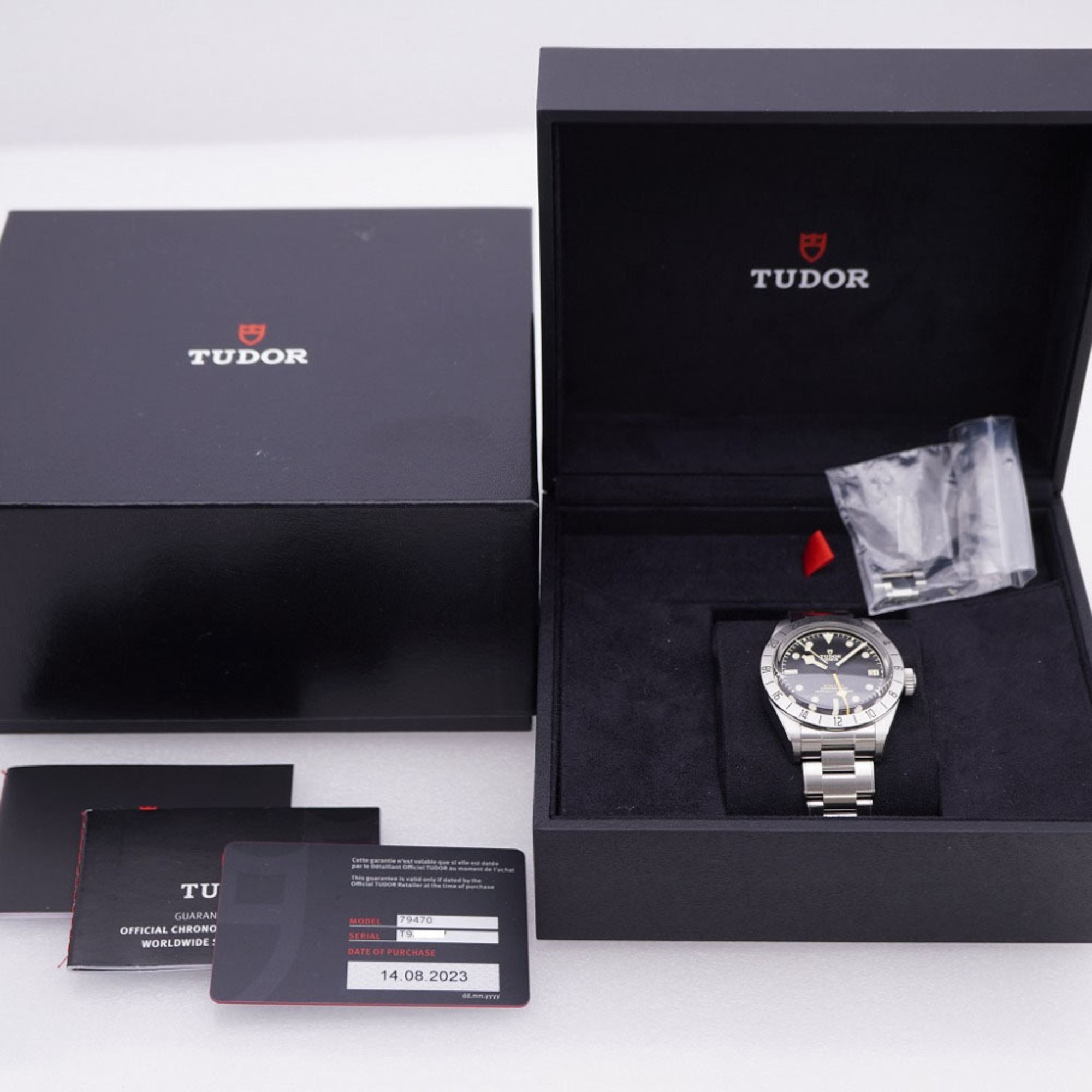 Tudor Black Bay Pro 79470 Automatic Watch Stainless Steel 1882Tudor Men's