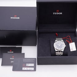 Tudor Automatic Royal Day Date 28600 Watch Stainless Steel Black 0052Tudor Men's