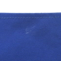 Hermes Flat Pouch MM Canvas Blue 0275HERMES