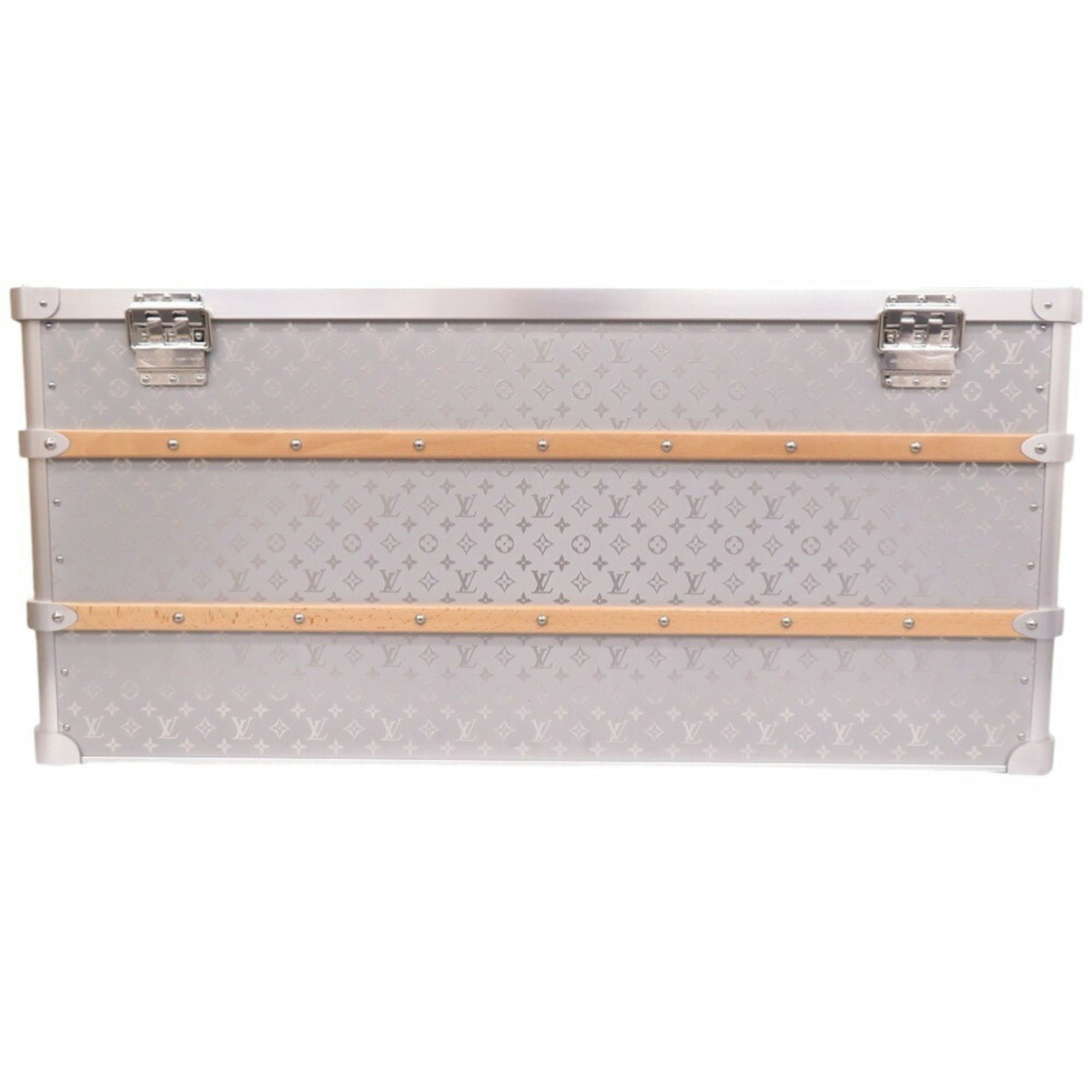 Louis Vuitton Courier Rosin 110 Monogram Arum Silver M10072 Trunk 1710 LOUIS VUITTON