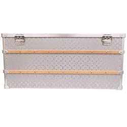 Louis Vuitton Courier Rosin 110 Monogram Arum Silver M10072 Trunk 1710 LOUIS VUITTON