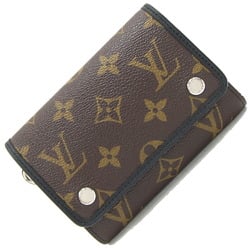 Louis Vuitton Tri-fold Wallet Monogram Macassar Portefeuille Compact M60167 Men's LOUIS VUITTON