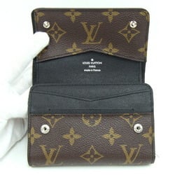 Louis Vuitton Tri-fold Wallet Monogram Macassar Portefeuille Compact M60167 Men's LOUIS VUITTON