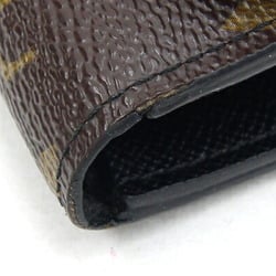 Louis Vuitton Tri-fold Wallet Monogram Macassar Portefeuille Compact M60167 Men's LOUIS VUITTON