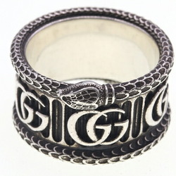 Gucci Ring Double G Snake 577201 SV Sterling Silver 925 Size 20 Men's GUCCI