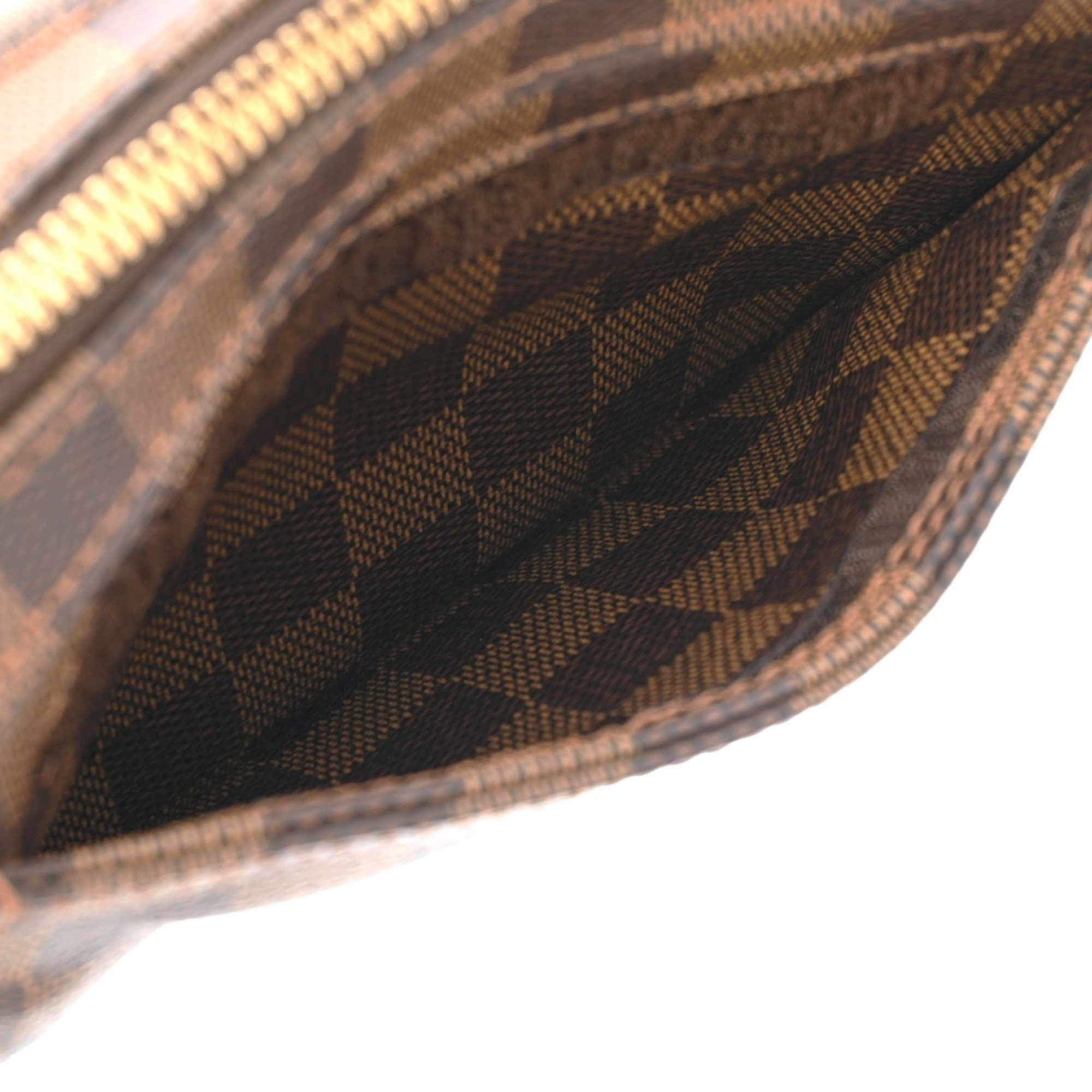 LOUIS VUITTON Louis Vuitton Damier Geronimos Brown N51994 Unisex Canvas Shoulder Bag