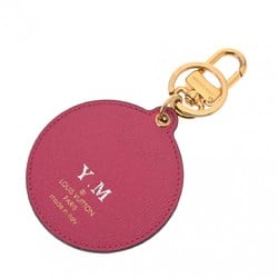 LOUIS VUITTON Louis Vuitton Monogram Portocle Love Lock Brown M67436 Women's Canvas Keychain