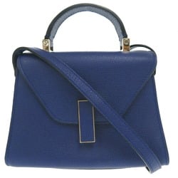 Valextra Micro Iside Leather Royal Blue Handbag 1271Valextra