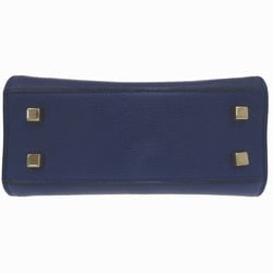 Valextra Micro Iside Leather Royal Blue Handbag 1271Valextra