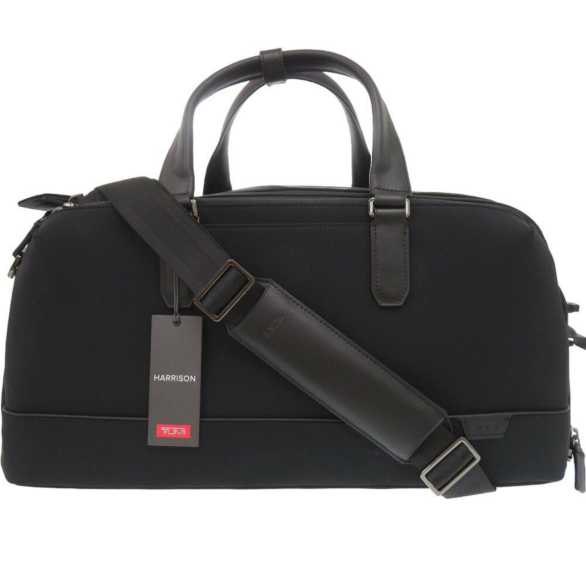 TUMI HARRISON Port Weekend Bag Duffle Boston 144555-1041 Nylon Black 0940TUMI