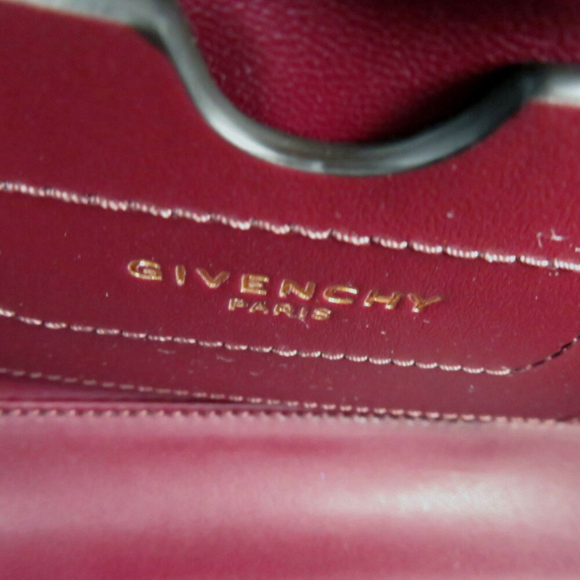 Givenchy Eden Small Leather Grey Handbag 1974GIVENCHY