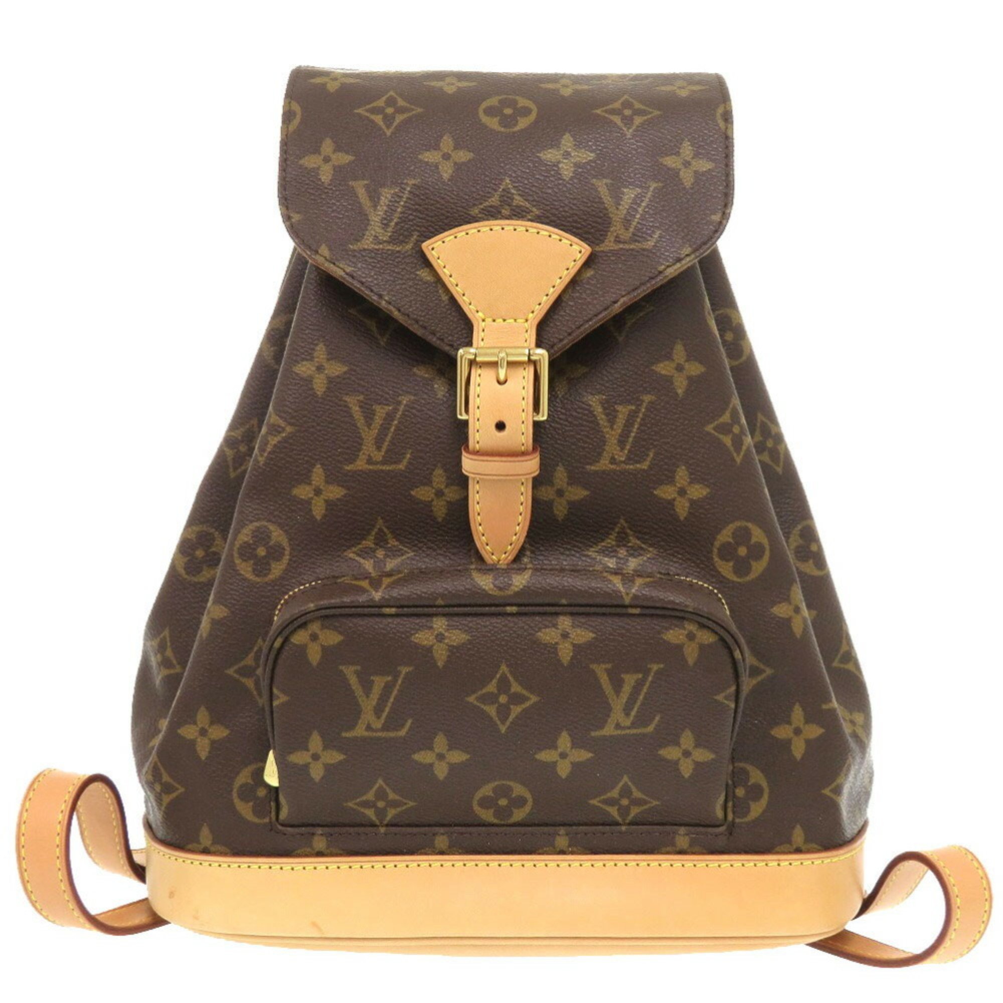 Louis Vuitton Montsouris MM Monogram M51136 Rucksack Backpack 0224 LOUIS VUITTON