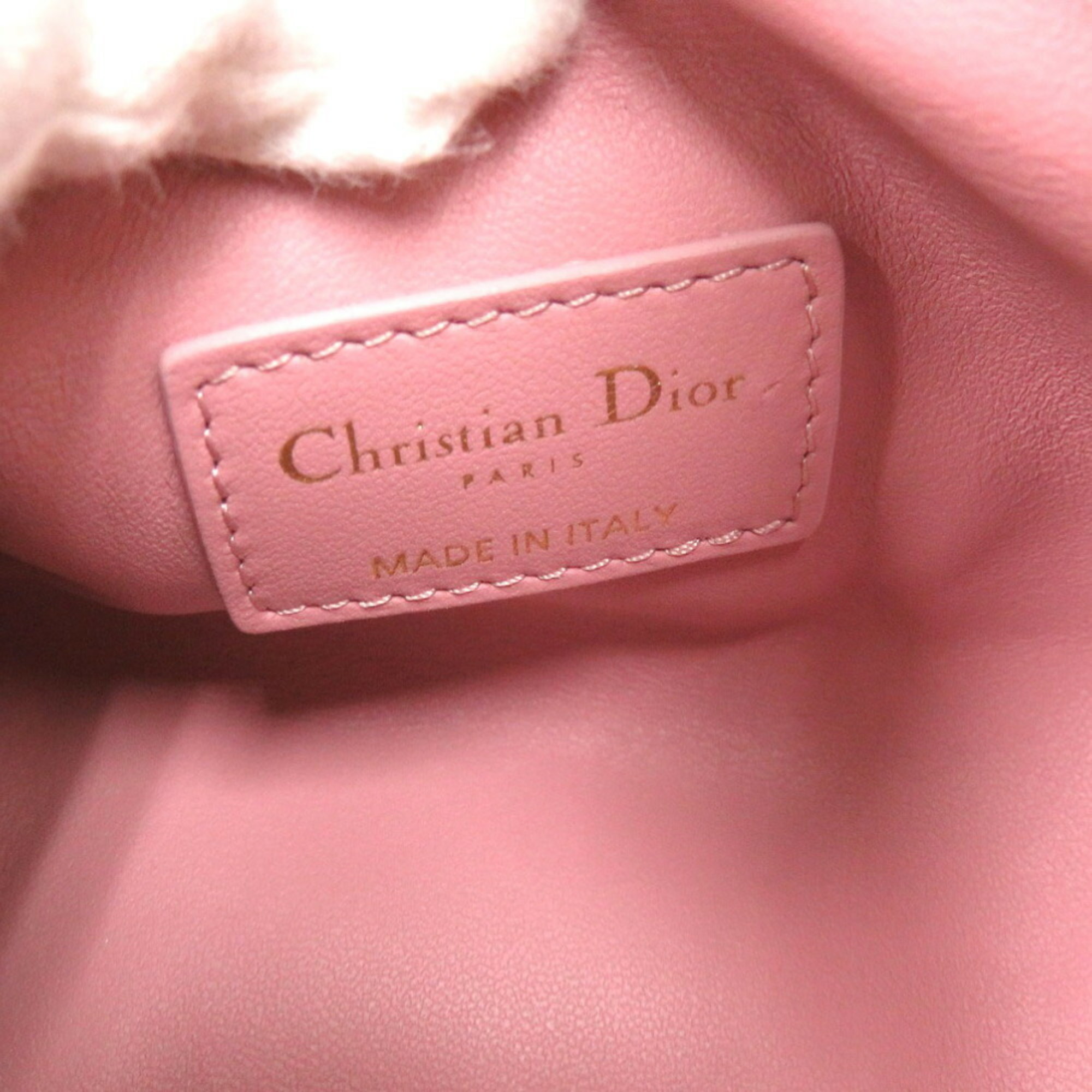 Christian Dior Dior Small Nomad Pouch SO MA 0262 Leather Pink 0490Dior