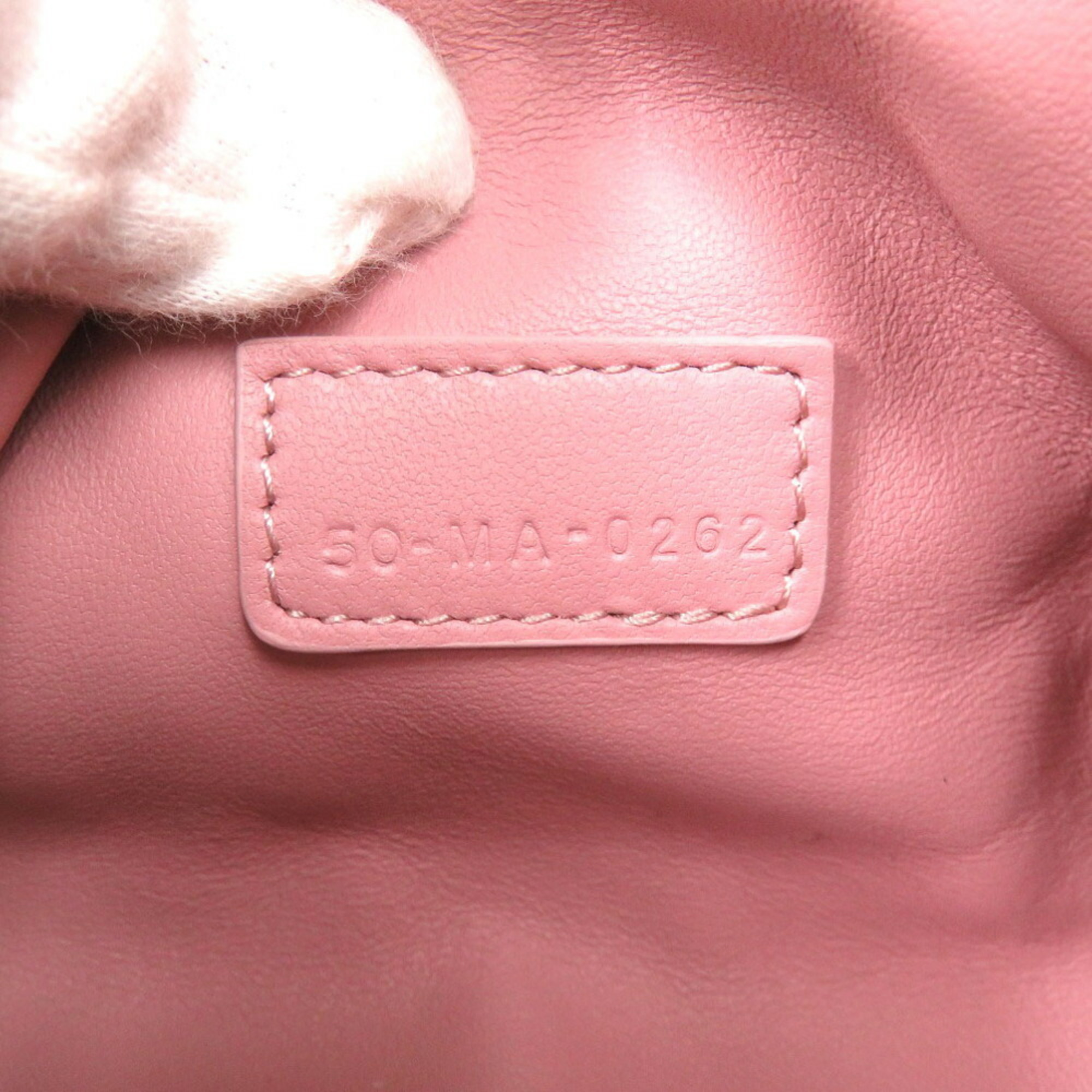 Christian Dior Dior Small Nomad Pouch SO MA 0262 Leather Pink 0490Dior