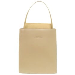 Hermes Lucy MM Box Calf Chevre Beige Tote Bag 1430 HERMES