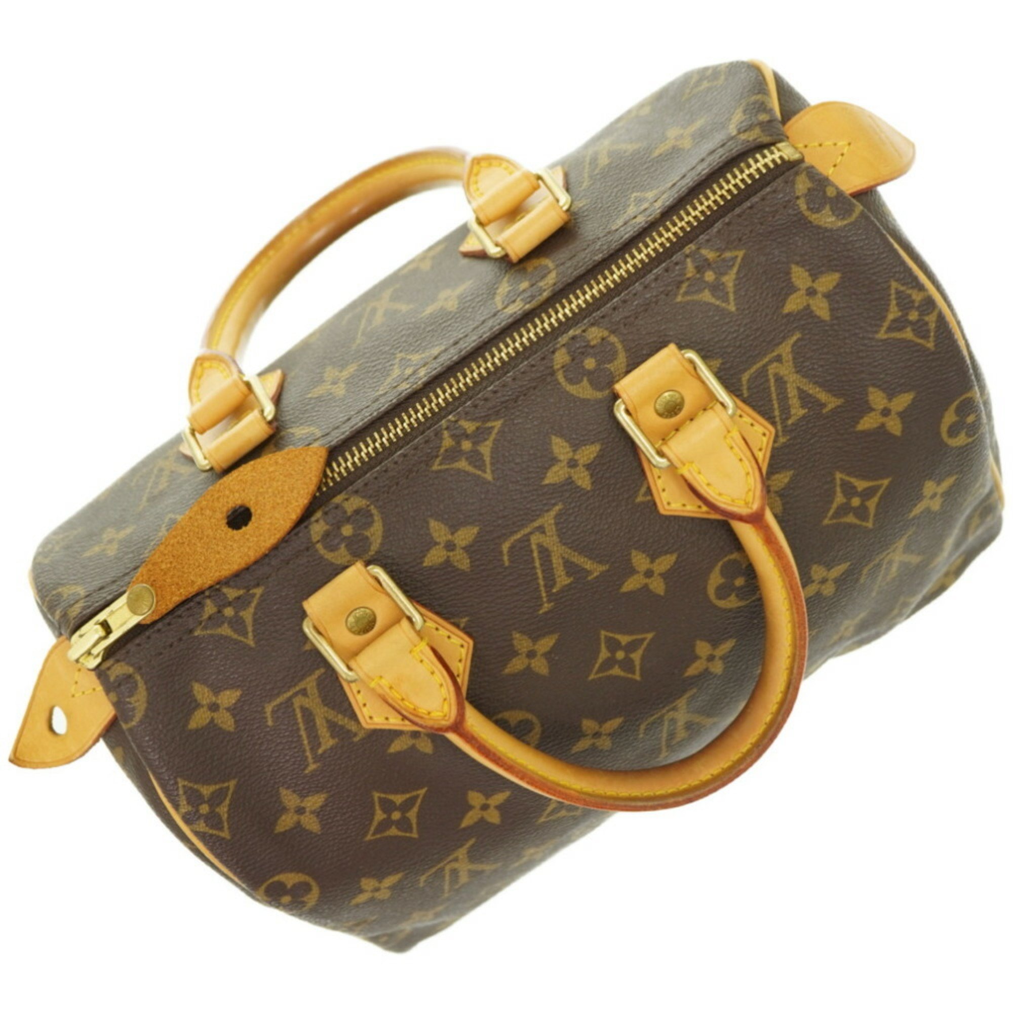 Louis Vuitton Speedy 25 Monogram M41528 Handbag 0280LOUIS VUITTON