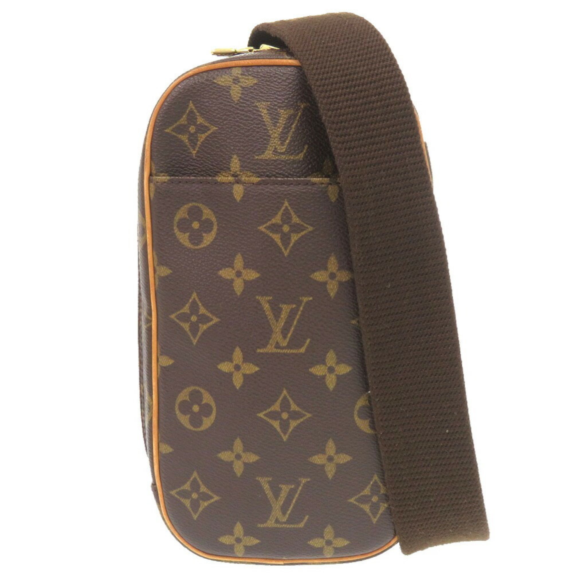 Louis Vuitton Pochette Ganjou Monogram M51870 Body Bag 0222 LOUIS VUITTON