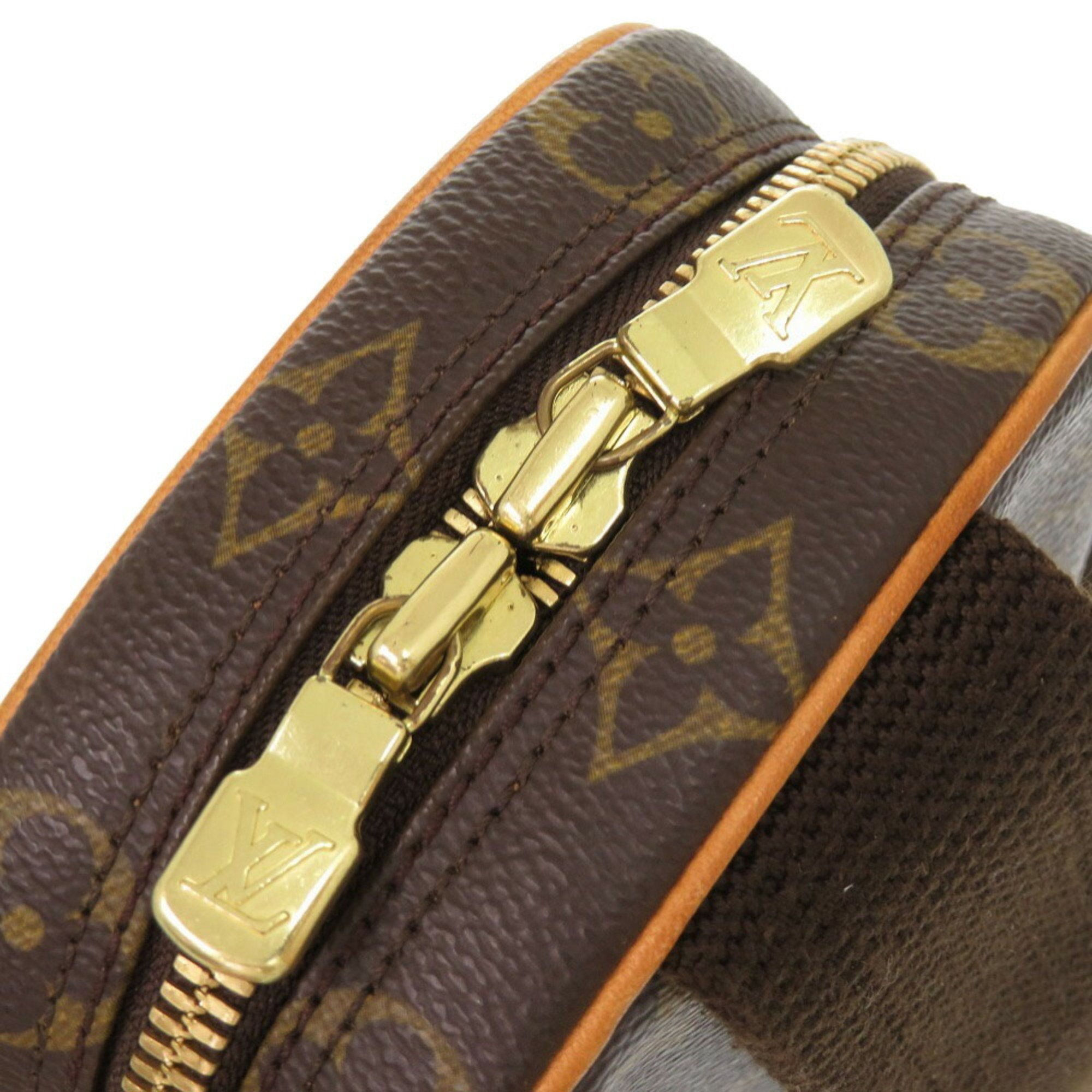 Louis Vuitton Pochette Ganjou Monogram M51870 Body Bag 0222 LOUIS VUITTON