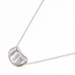 Tiffany Necklace Elsa Peretti Bean SV Sterling Silver 925 Pendant Choker Women's TIFFANY & CO