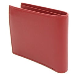 Dunhill Bi-fold Wallet GT 4CC & Coin Purse Billfold DU22R2320CC611 Red Leather Compact Folding Men's dunhill