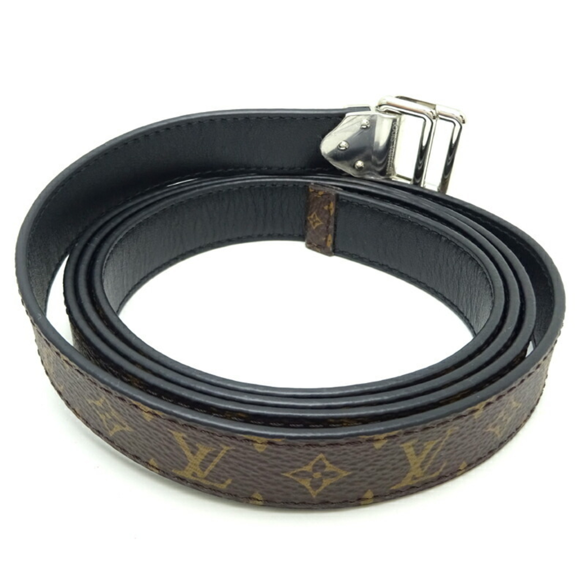 Louis Vuitton LV Tribute 20MM Women's Belt M8750Z Monogram Black