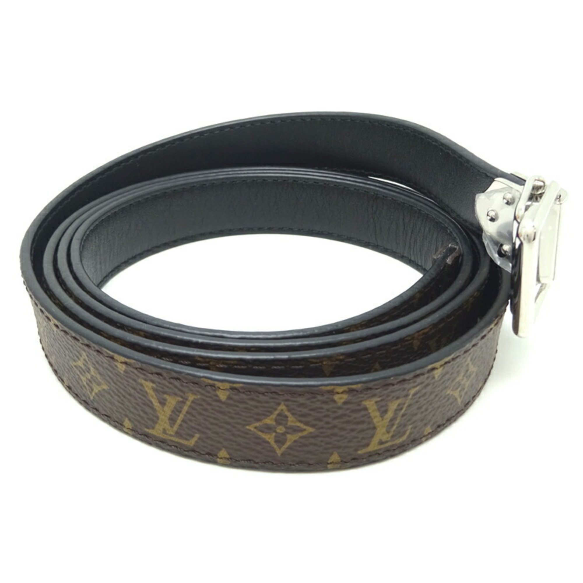 Louis Vuitton LV Tribute 20MM Women's Belt M8750Z Monogram Black