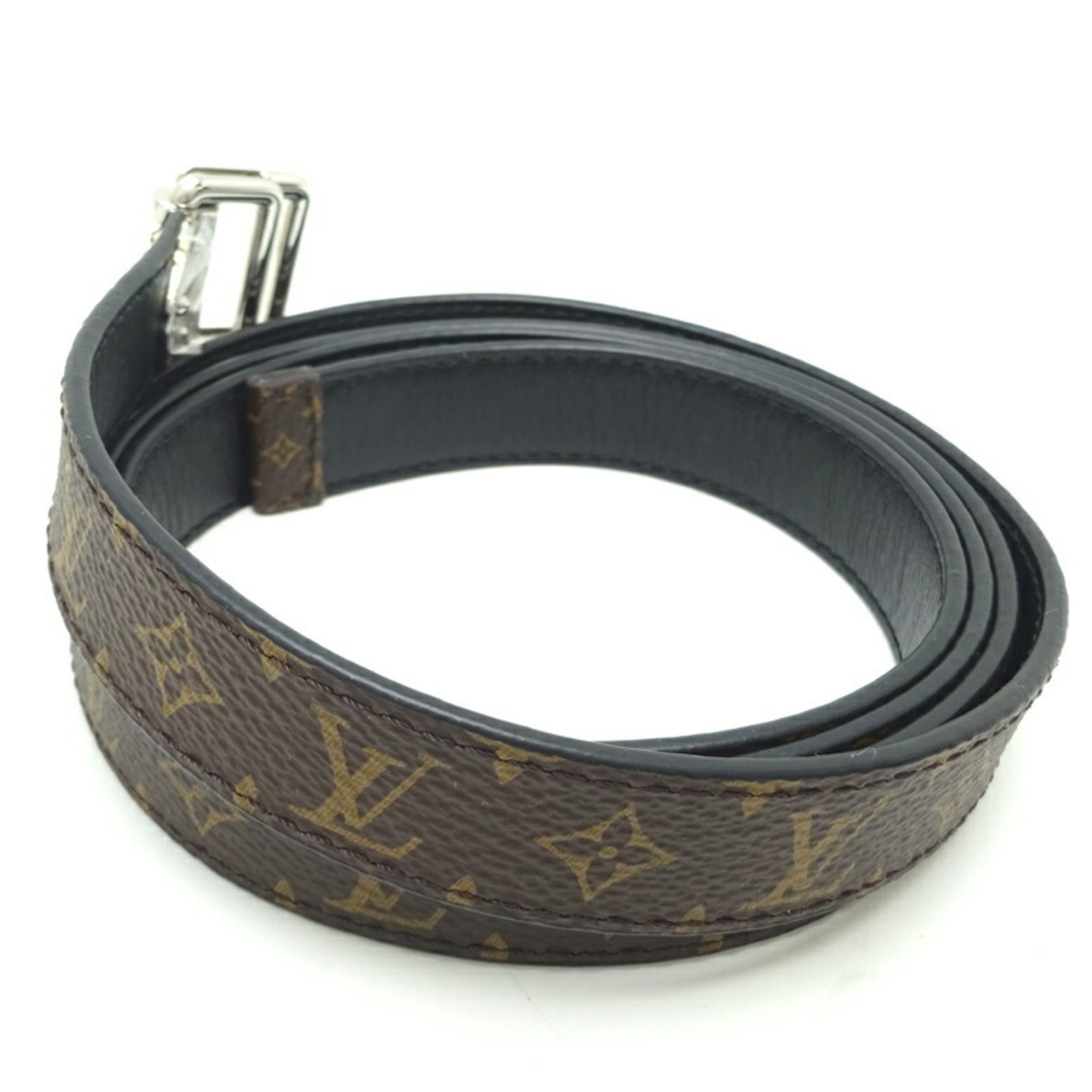 Louis Vuitton LV Tribute 20MM Women's Belt M8750Z Monogram Black