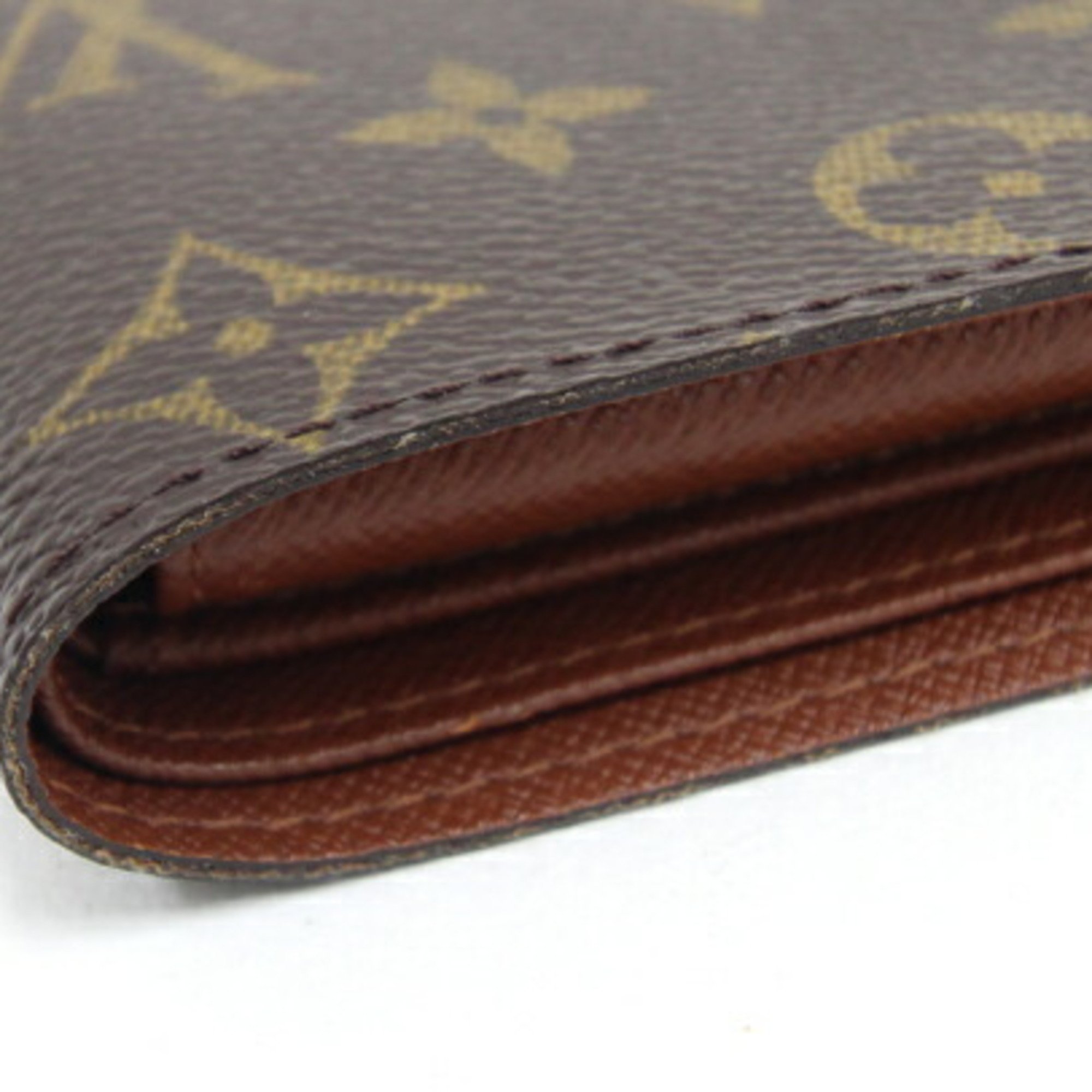 Louis Vuitton Bi-fold Wallet Monogram Portefeuille Marco M61675 Compact Folding Men's LOUIS VUITTON