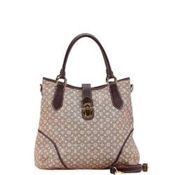 Louis Vuitton Monogram Idylle Elegy Handbag Shoulder Bag M56698 Sepia Purple Canvas Leather Women's LOUIS VUITTON