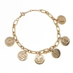 CELINE Bracelet Circle Gold Metal Women's