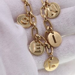 CELINE Bracelet Circle Gold Metal Women's