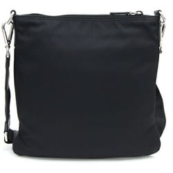 Prada Shoulder Bag 1BH716 Black Nylon No Gusset Triangle Men's Women's PRADA