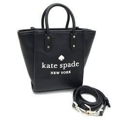 Kate Spade Ella Tote K7295 Handbag Black Leather Women's