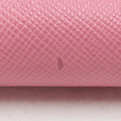 Prada Bi-fold Wallet 1M1271 Pink Leather Compact No Bill Compartment Women's PRADA