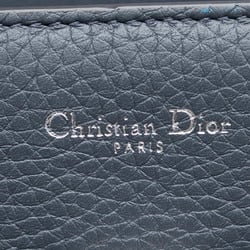 Christian Dior Dior Ever Handbag Shoulder Bag Grey Leather Women's