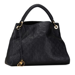 Louis Vuitton Monogram Empreinte Artsy MM Shoulder Bag M41066 Noir Black Calf Leather Women's LOUIS VUITTON