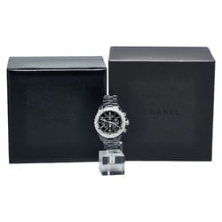 Chanel J12 Watch H1178 Automatic Black Dial Stainless Steel Ceramic Men's CHANEL