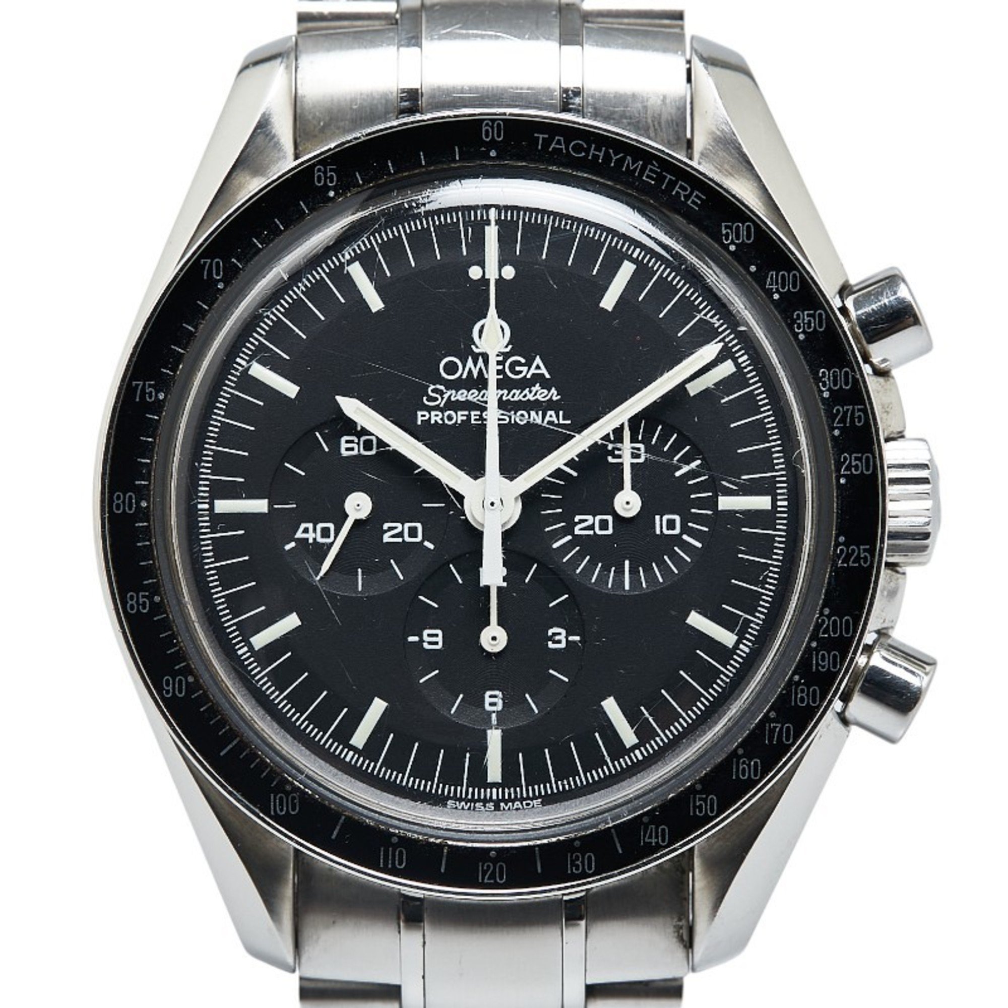 OMEGA Speedmaster Professional Watch 3572.50 Manual Winding Black Dial Stainless Steel Men's