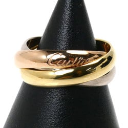 CARTIER K18YG/PG/WG Trinity Classic Ring B4234249 Size 9 49 7.2g Women's