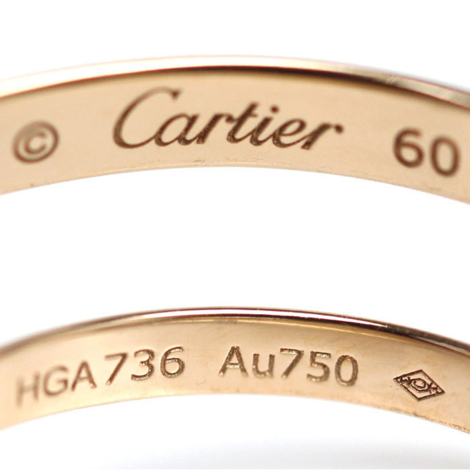 CARTIER Cartier K18YG/PG/WG Trinity SM Ring B4086160 Size 20 60 5.9g Women's